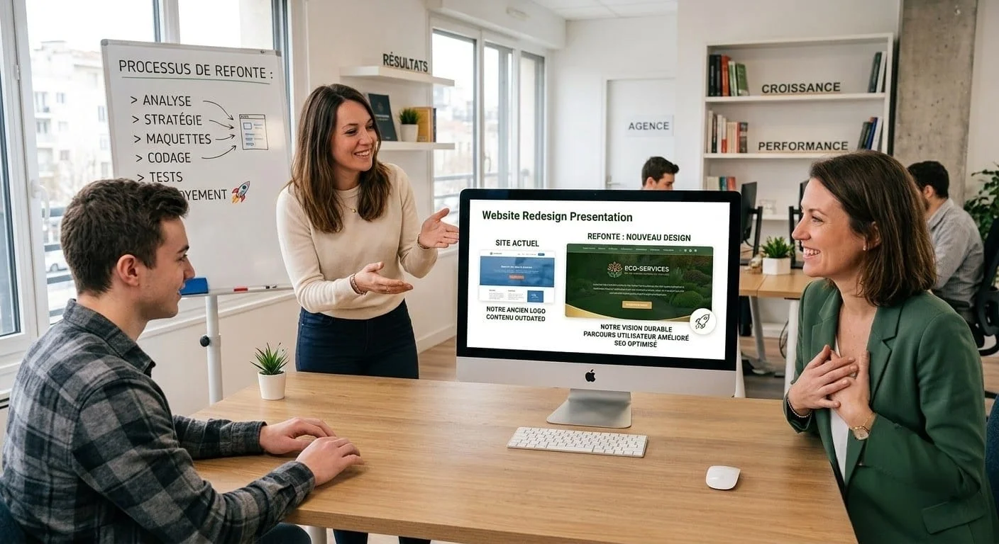 Redesign de Site Vitrine